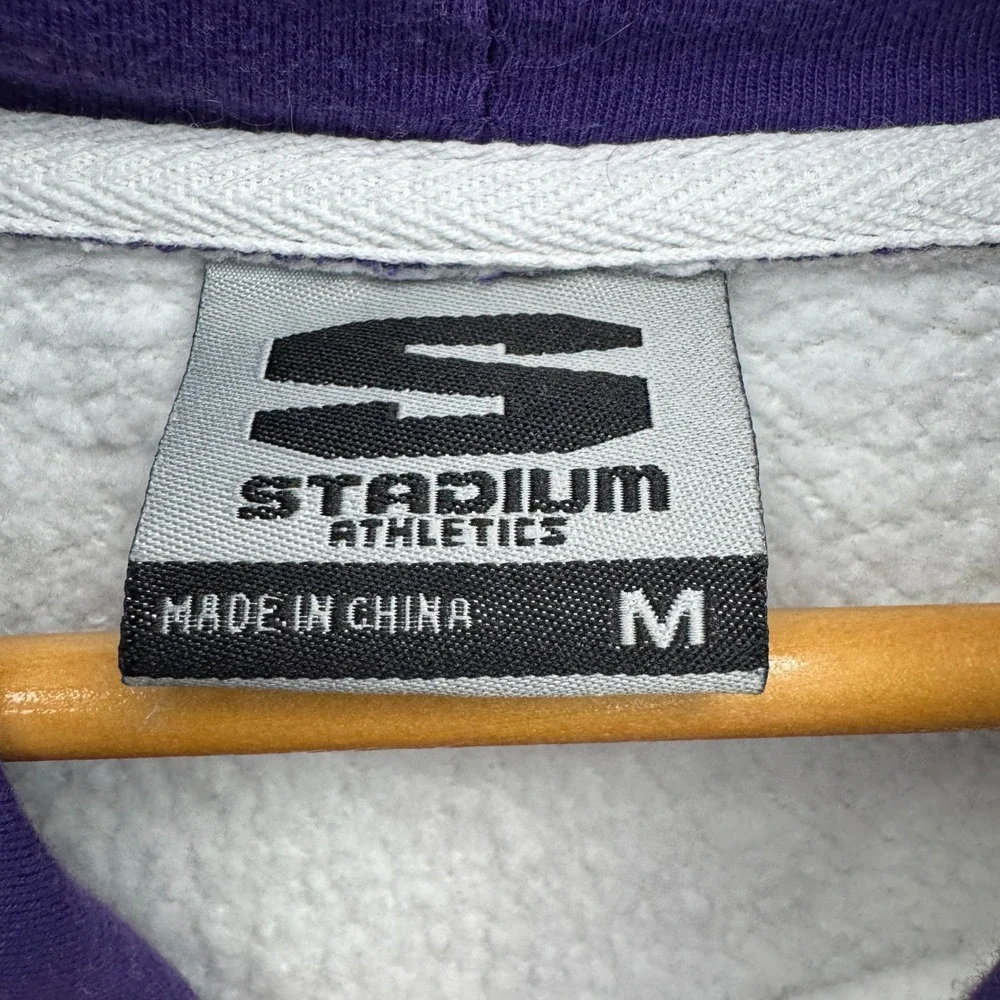 Stadium Athletics Washington Huskies‎ Hoodie Men's M White Long Sleeve Pullover